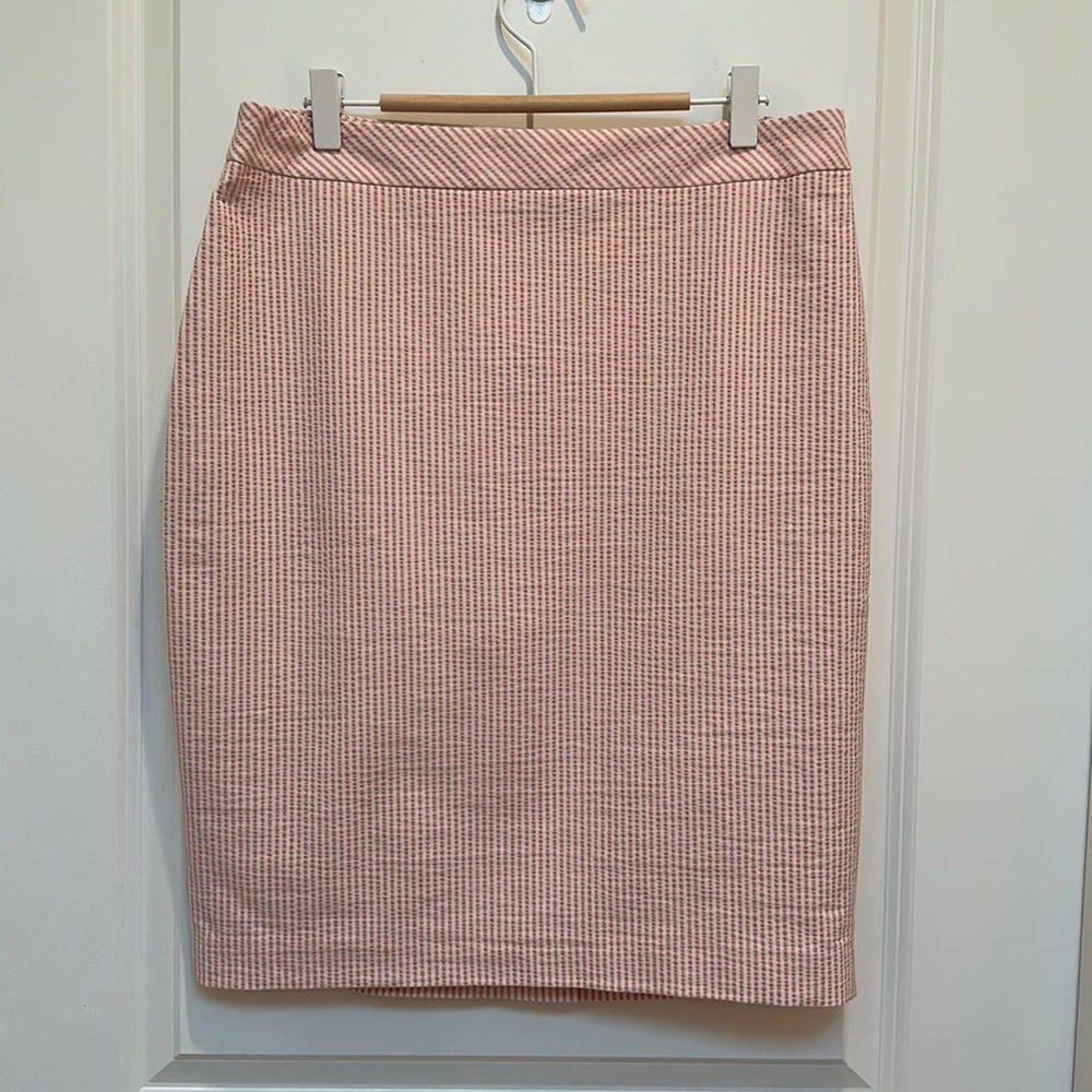 Seersucker Skirt